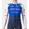 Wielershirt 2022 Quick-Step Alpha Vinyl Thermal Blauw Wit